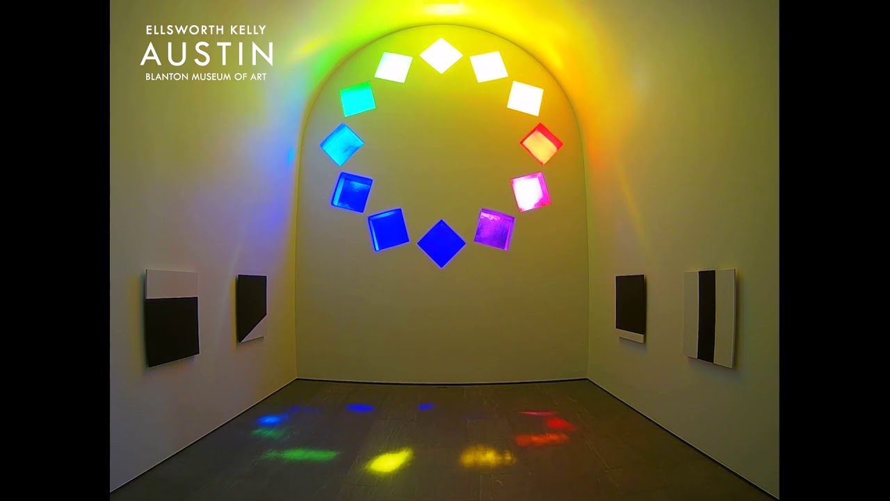 Timelapse video from inside Ellsworth Kelly's 'Austin'
