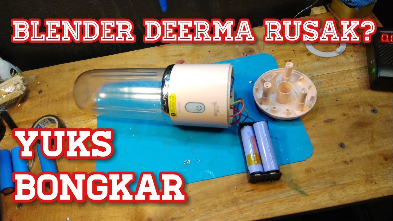 CARA MEMPERBAIKI BLENDER XIAOMI DEERMA