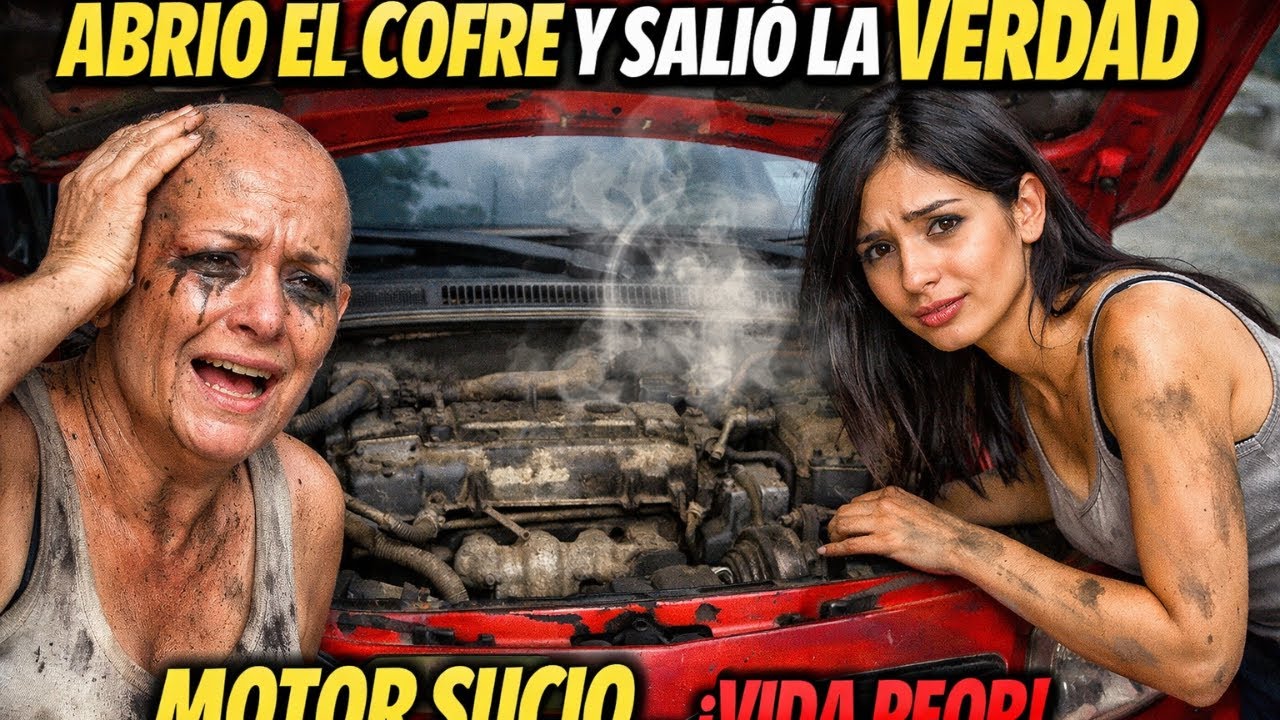 El motor sucio es lo de menos lo peor es ella Abrió el cofre y salió la verdad motor sucio vida peor