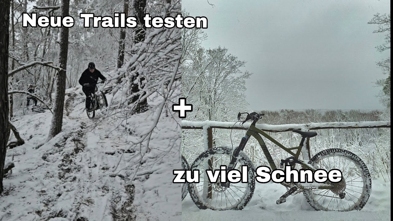 Erstes mal Müggelberg, im Schneechaos | Erster Ride 2026