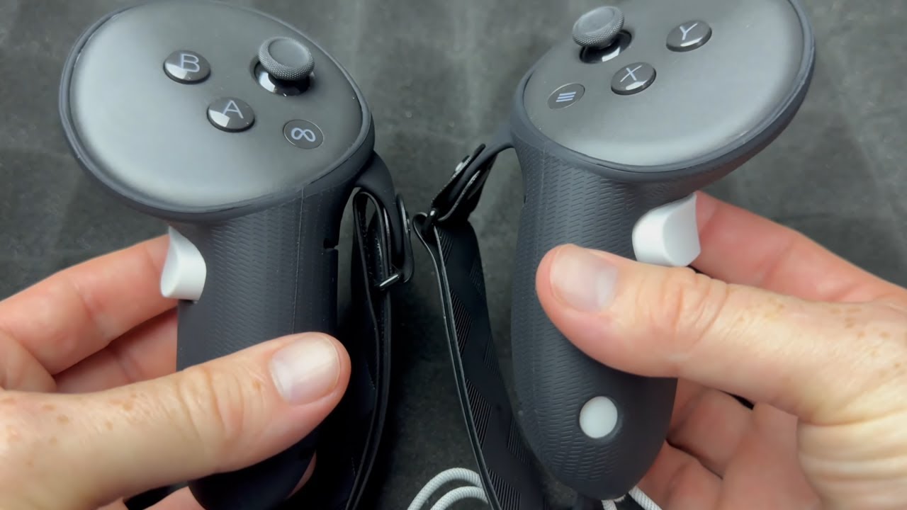 AMVR Upgraded Controller Straps Grips Cover Compatible with Meta/Oculus Quest 3 Unboxing
