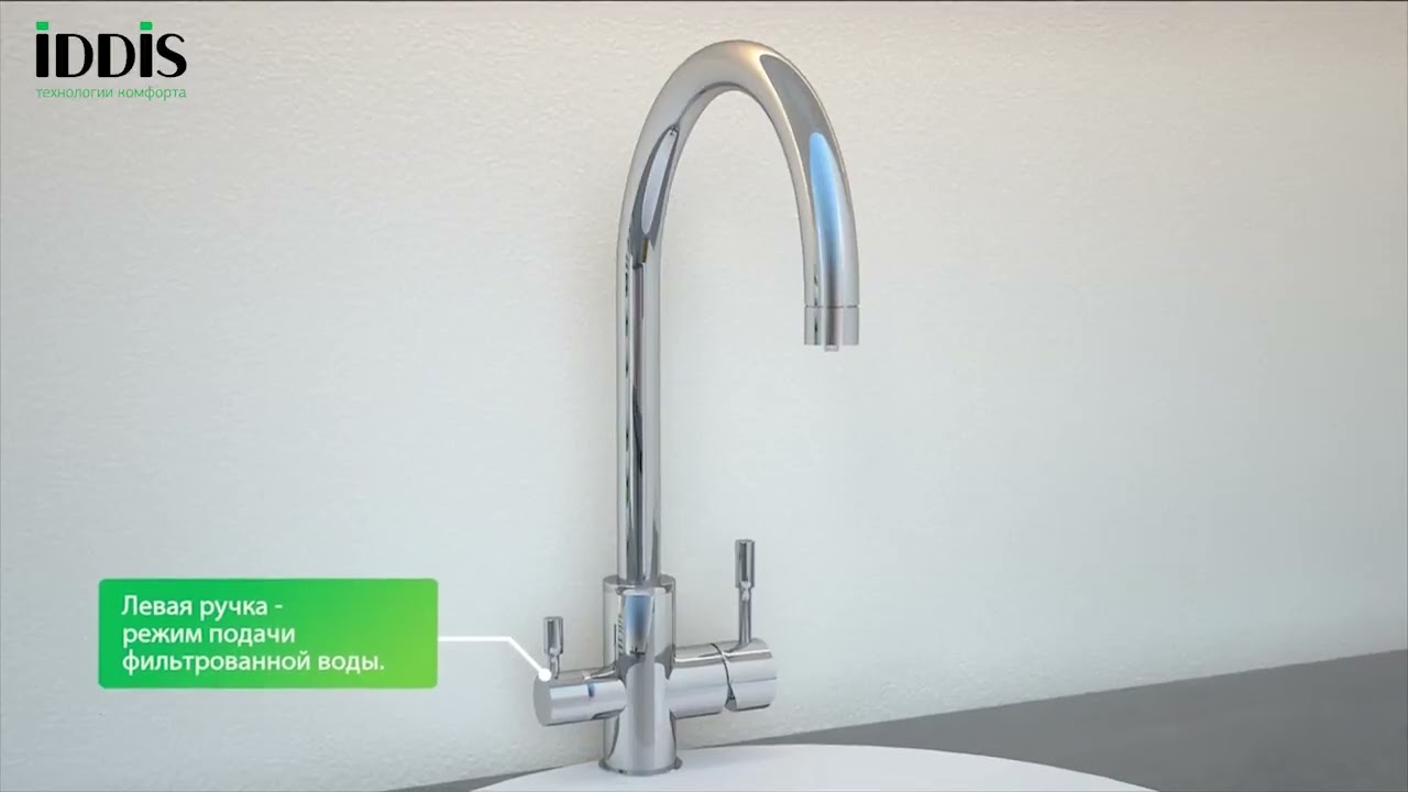 Смесители для кухни IDDIS серии Kitchen F.