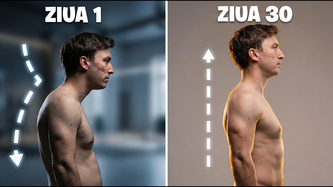 Mi-am corectat postura în 30 de zile. Uite ce s-a schimbat! (Before & After)