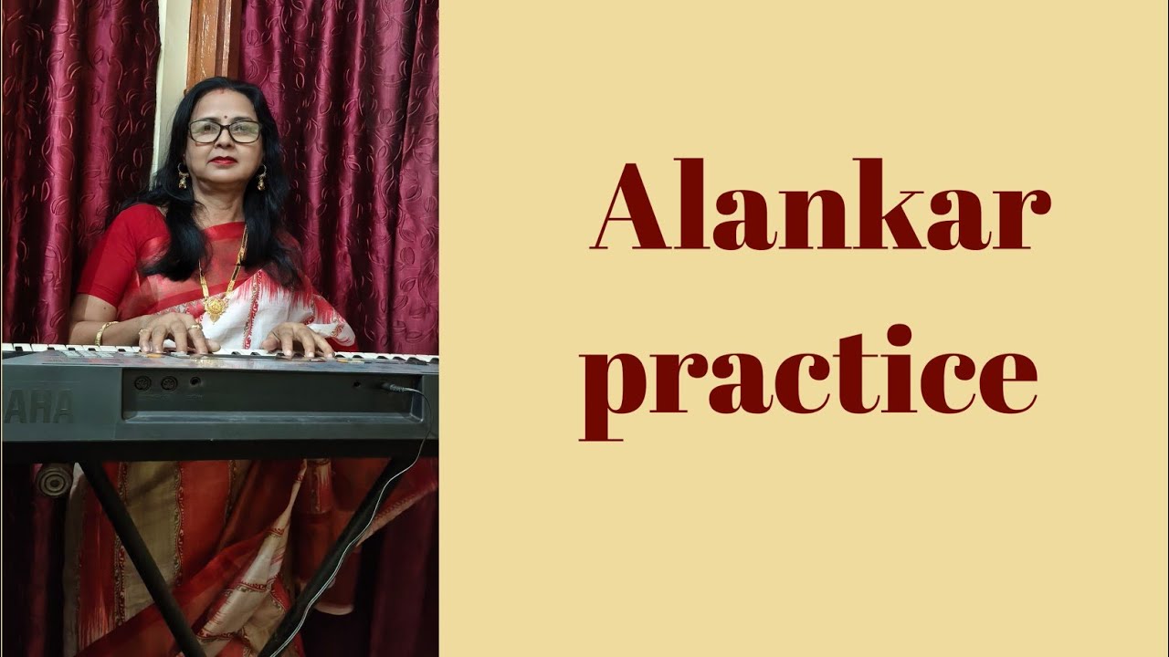 Alankar practice  with Kiran Tagore live