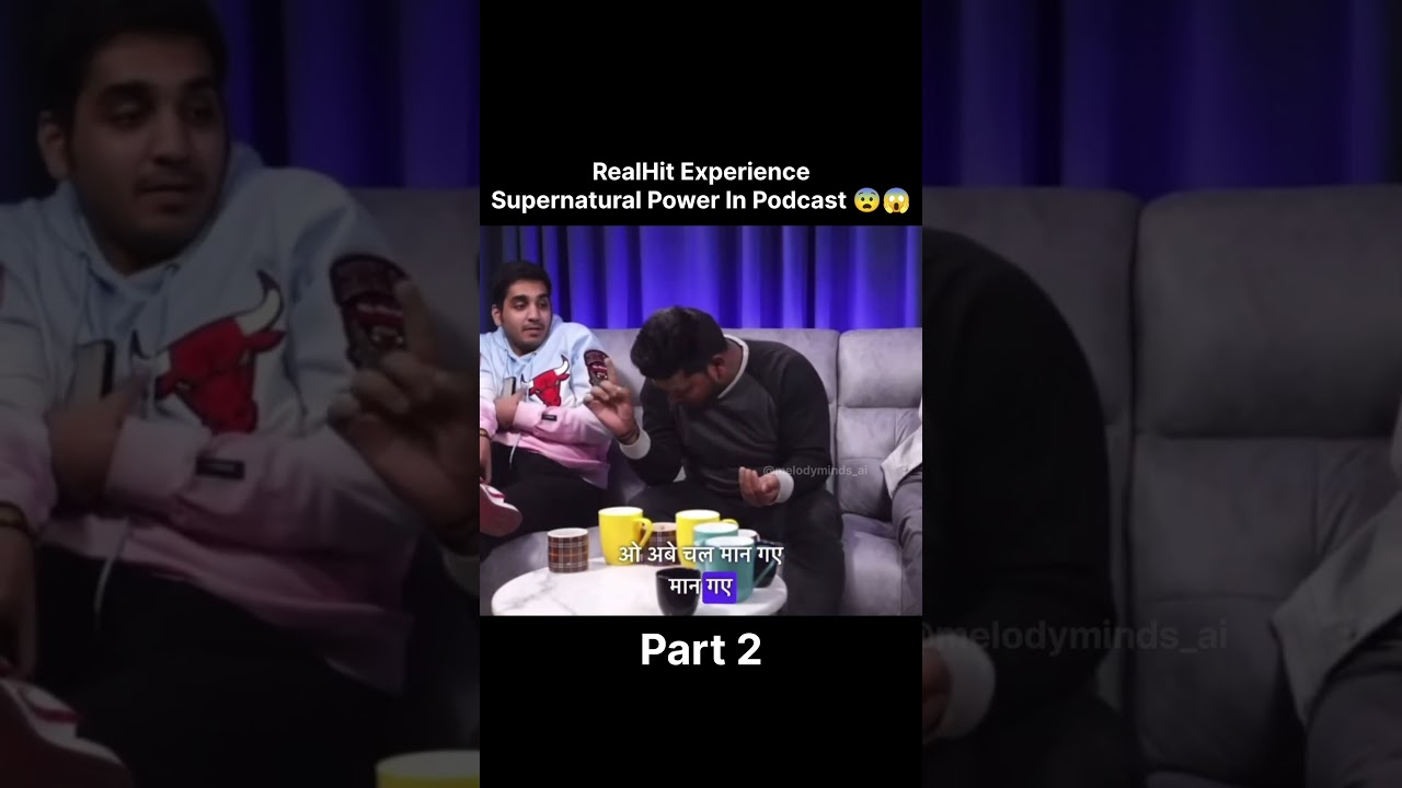 RealHit Horror Experience In Podcast😨😱Part 2| RealHit 