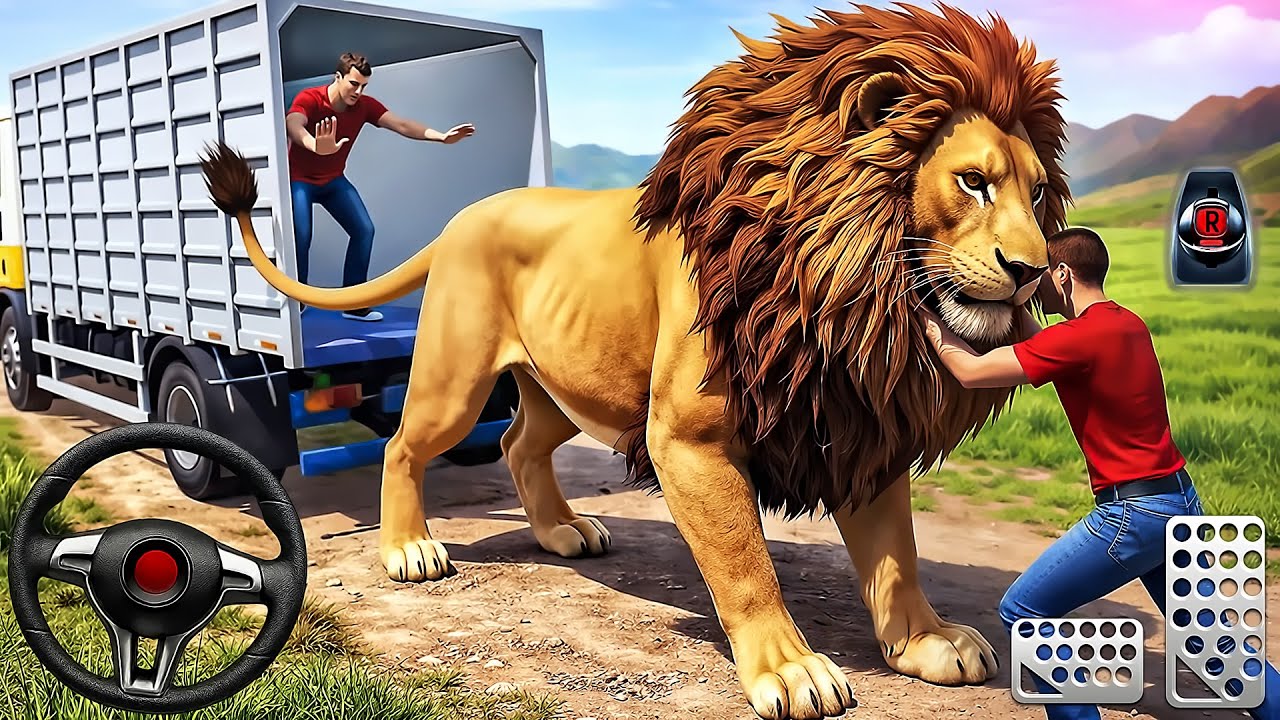 Real Animal Cargo Truck - Farm Animal Truck Transport Simulator - Android GamePlay