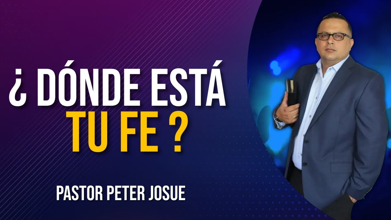 ¿DÓNDE está tu FE? | INSTRUCCIÓN PROFÉTICA