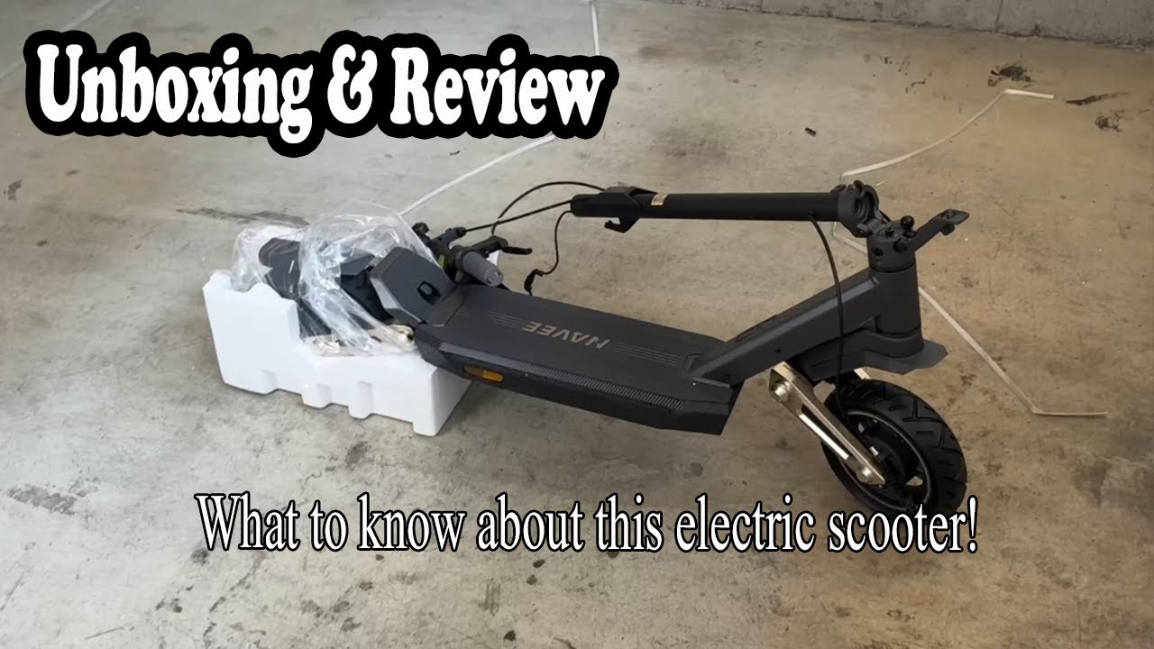 Navee ST3 Electric Scooter Unboxing & Review - Is It Worth Buying?
