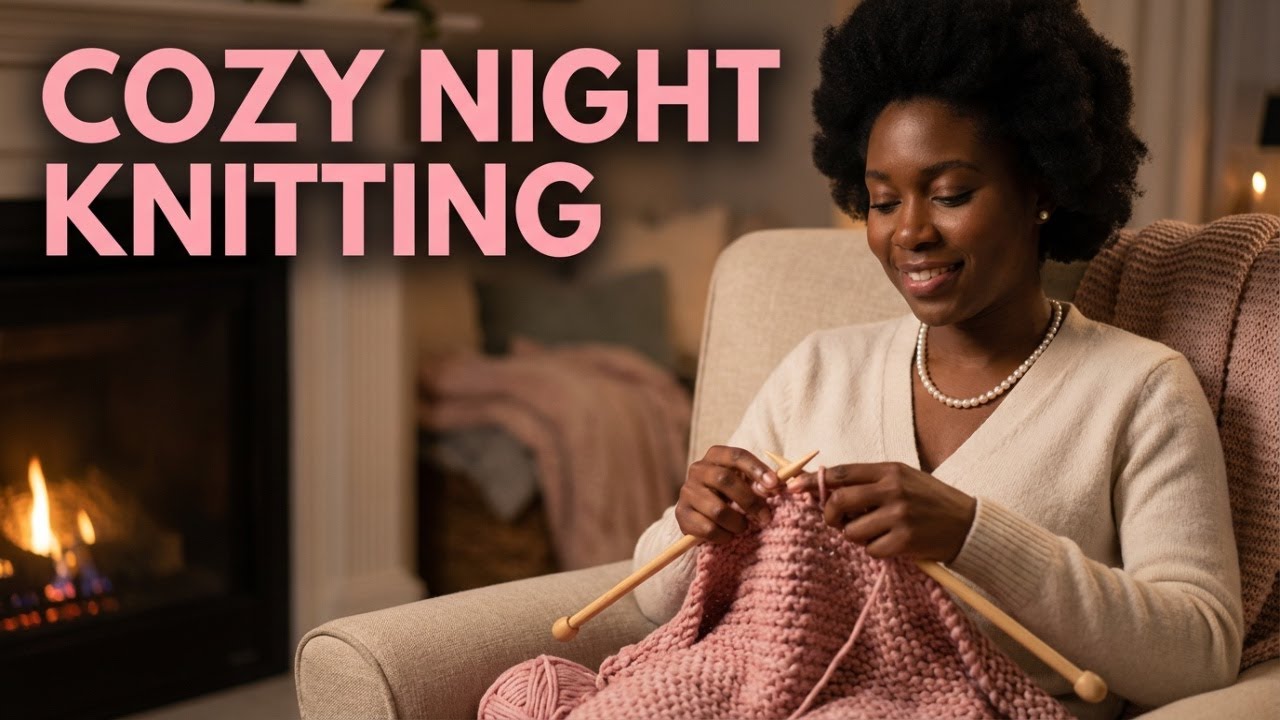 Knitting by the Fire: A Night of Cozy Crafts
