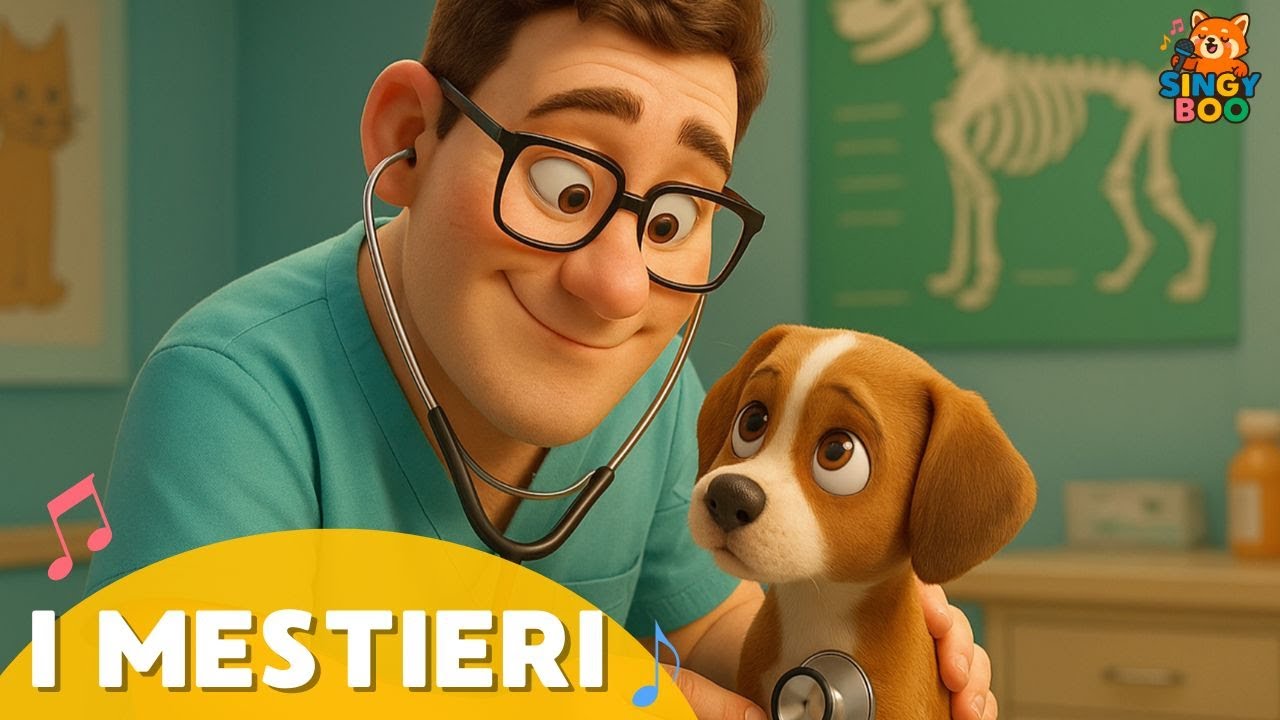 I mestieri 👩&zwj;⚕️ Canzoni per bambini | SingyBoo