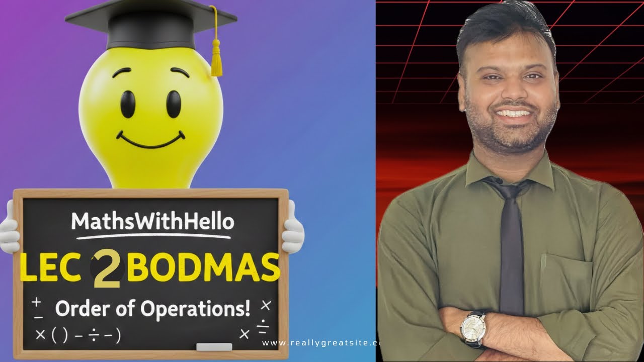 Lec 2 : BODMAS - series 