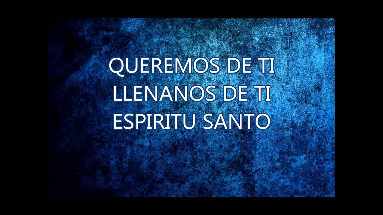 Ven Espíritu Santo por Barak pista
