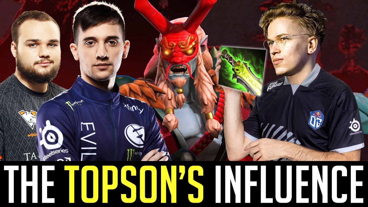 Topson Grimstroke E-Blade is the New Meta in High MMR pubs now - RTZ & Noone Perspective DOTA 2