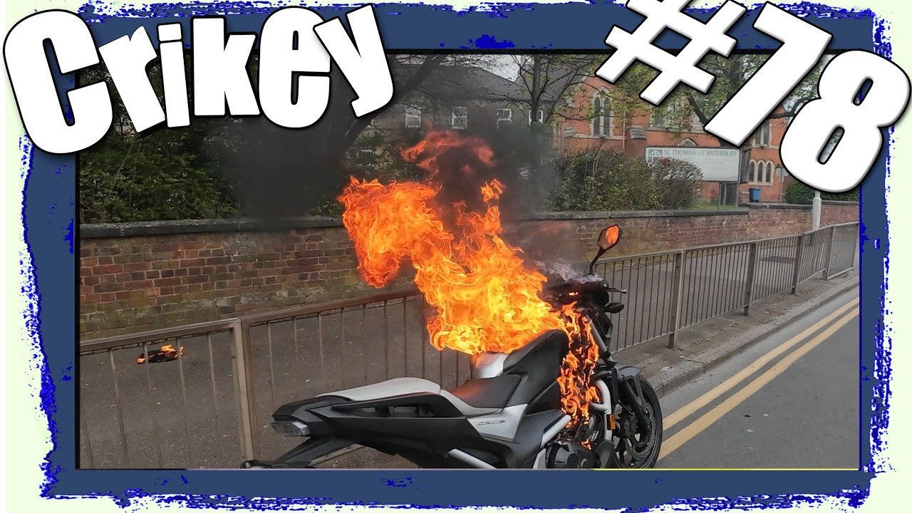 Мотоциклы Honda NC750 могут немного нагреваться 😱 - Вот это да! #78