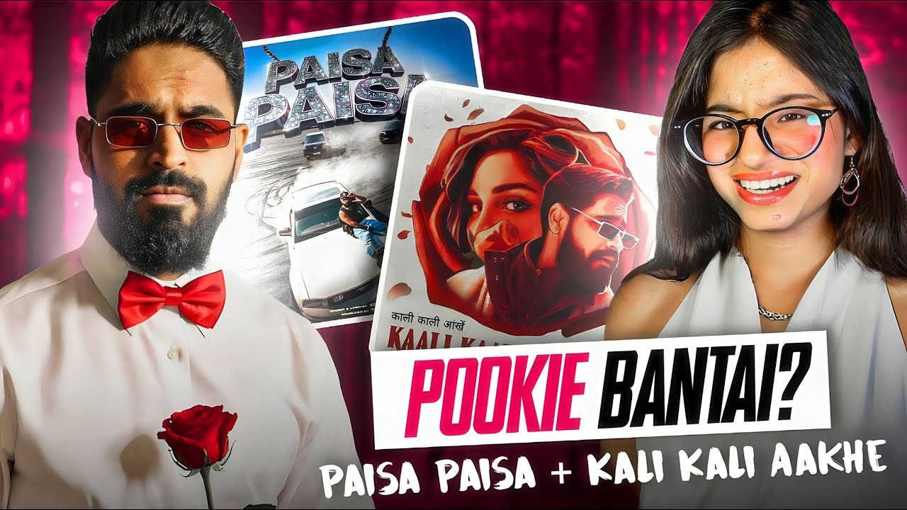 EMIWAY - PAISA PAISA | KAALI KAALI AANKHEIN | REACTION VIDEO | GLITCH REACTS