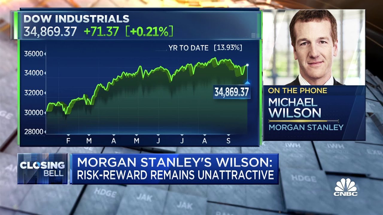 Morgan Stanley's Mike Wilson has a bleak outlook for markets