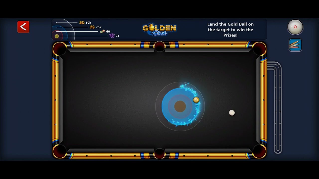 I WIN 7500K IN GOLDEN BREAK SHOT ✨️ @8ballpool 