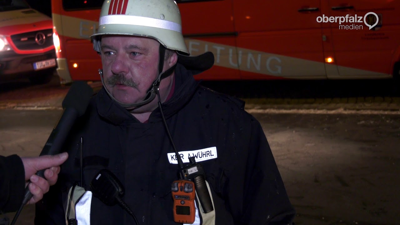 Brand eines S&auml;gewerks in Gro&szlig;konreuth