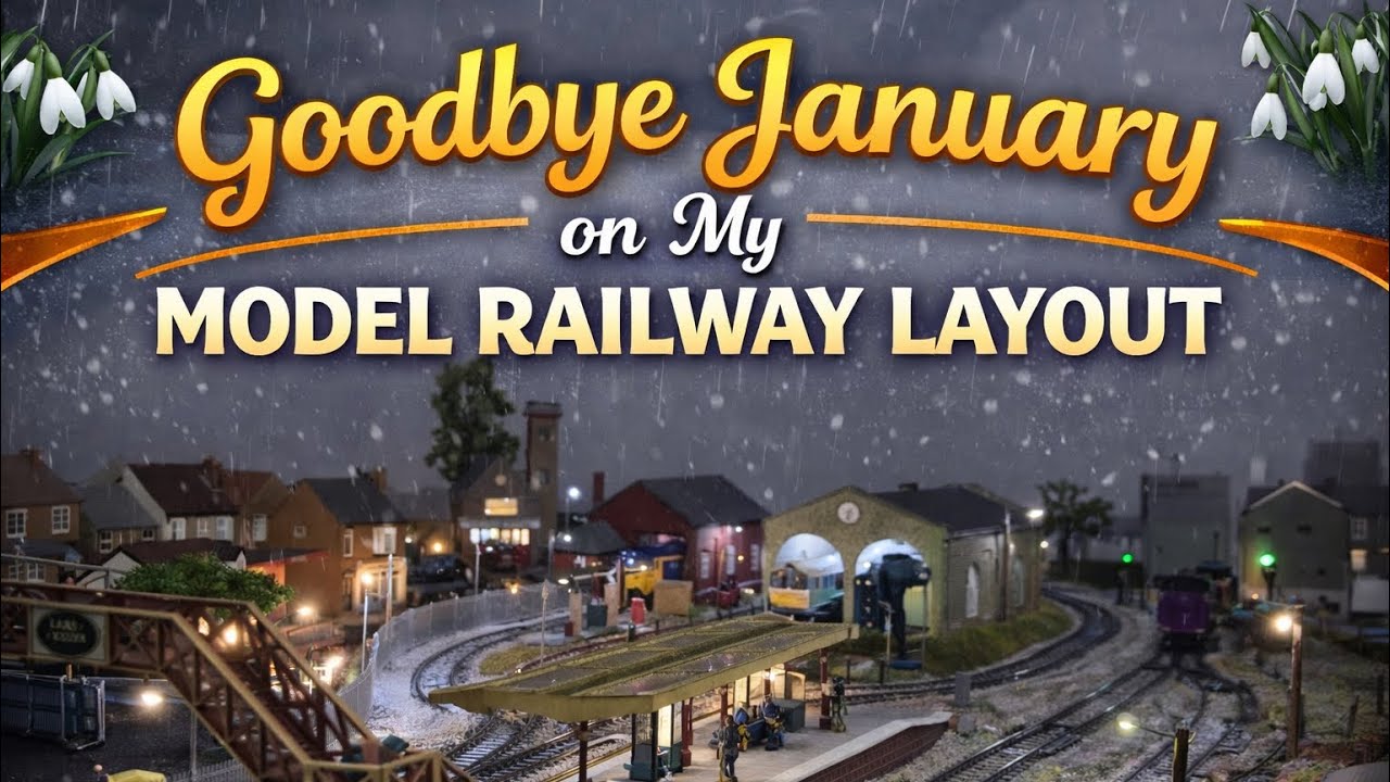 Hornby Steam Trains Bring January to a Close! #ModelRailway #Shorts #steamengine #hornby 
