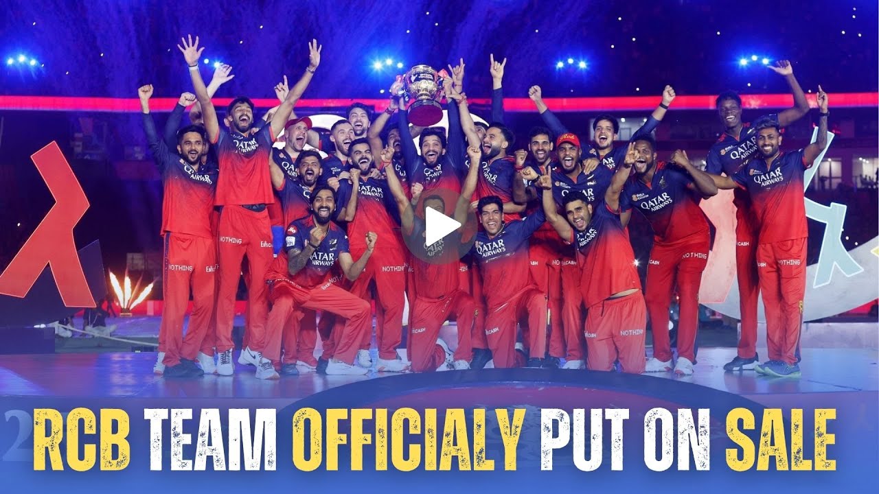 RCB Officialy Put on Sale | Who Will be New Owner? | IPL 2026 News