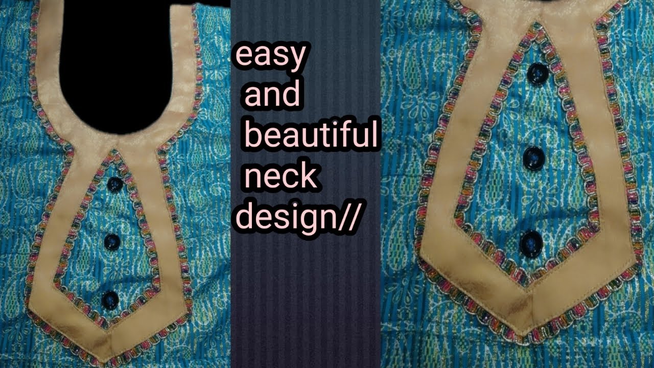 New neck design tutorial// #neck #trending #design #viralshorts #trendingshorts 