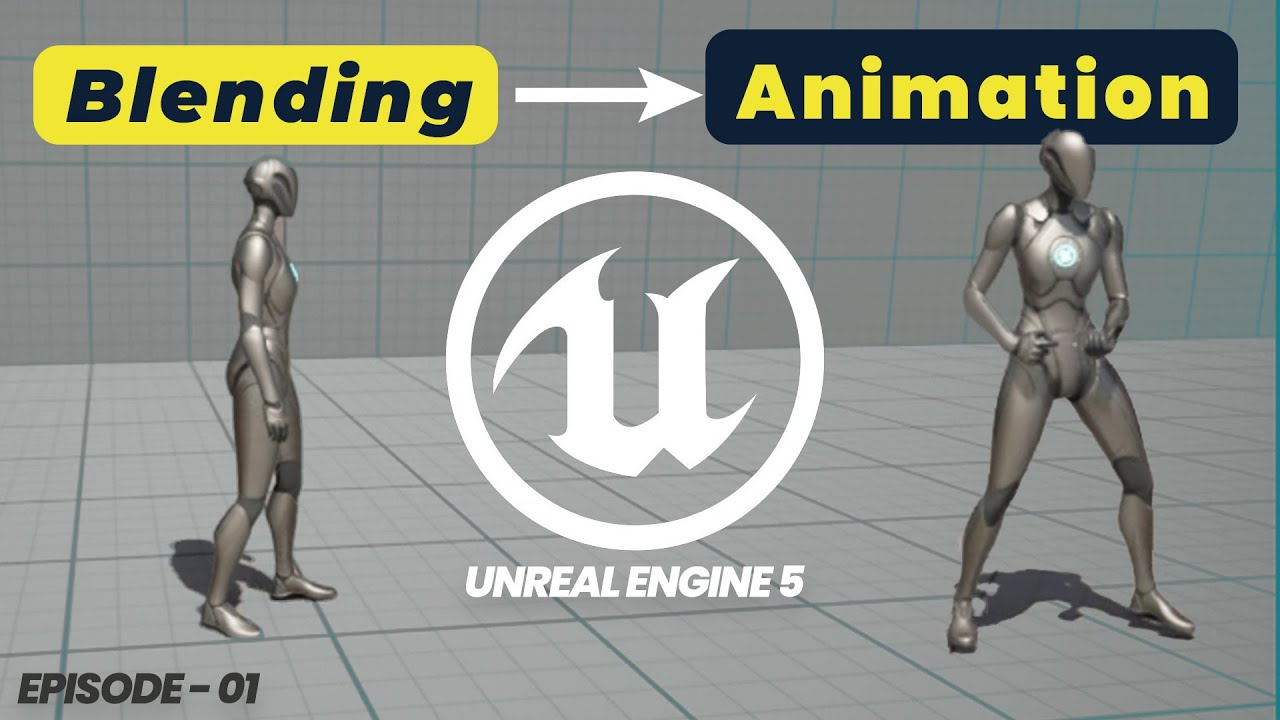 🔥 #01 Setting Up Character & Smooth Animation Blending | Third-Person Shooter | UE5 #gamedev
