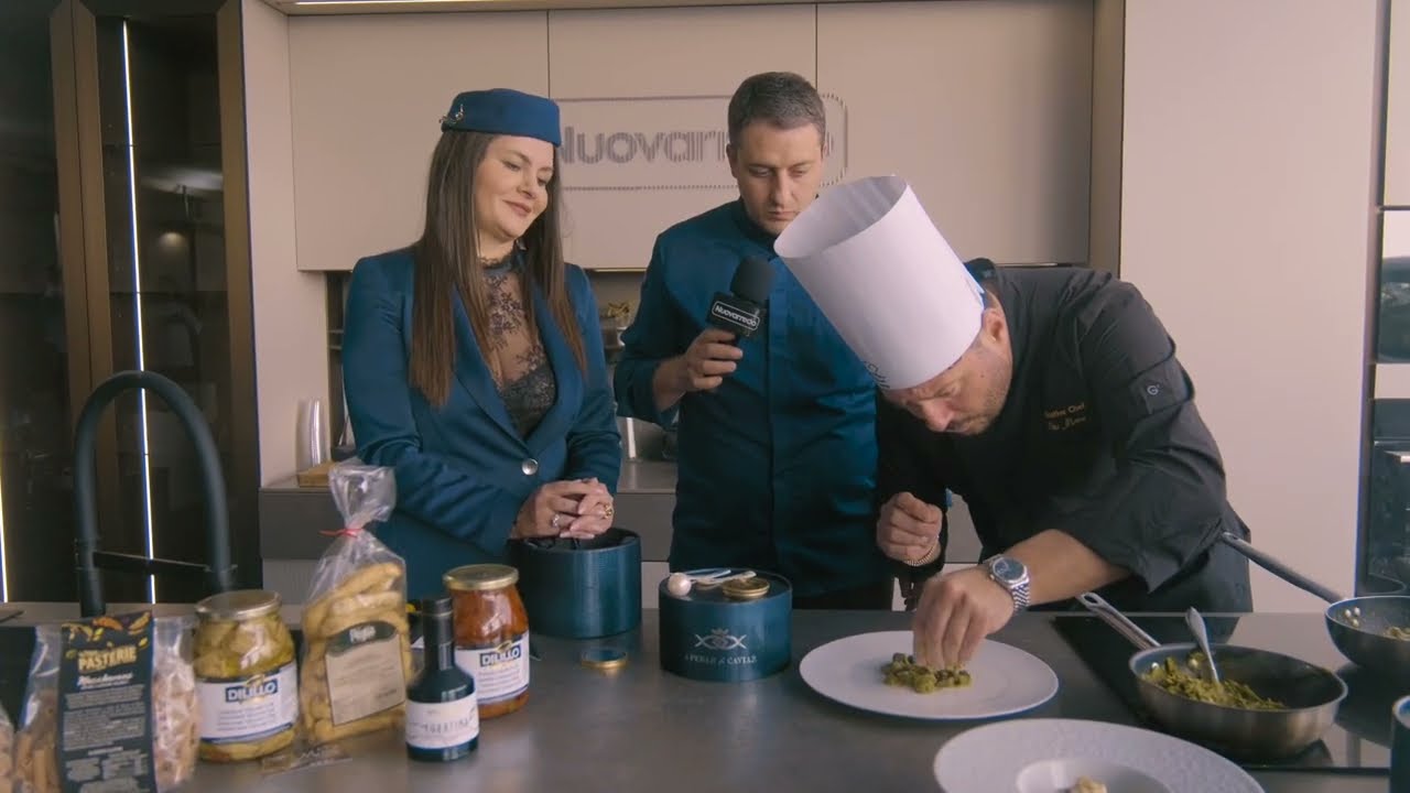 Cooking Show - Chef Vito Morra, Lorenzo Baldacci, Brandimarte e La perle du caviar