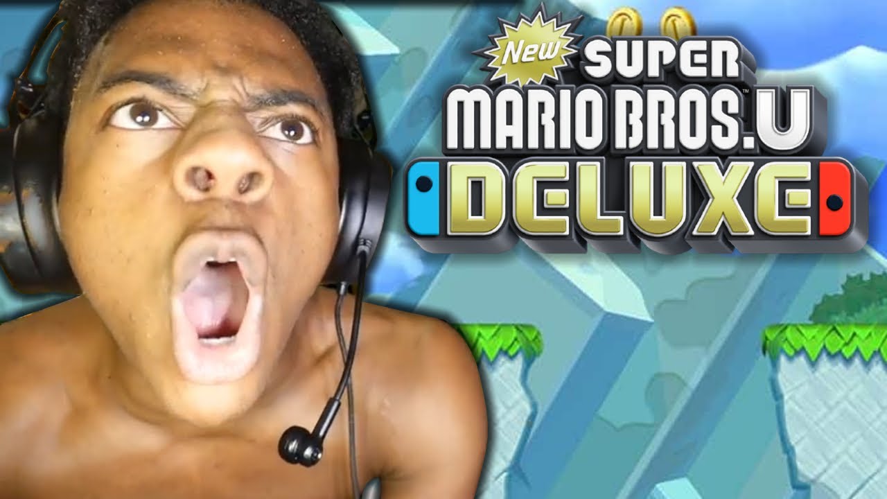 IShowSpeed Plays New Super Mario Bros. U - World 1