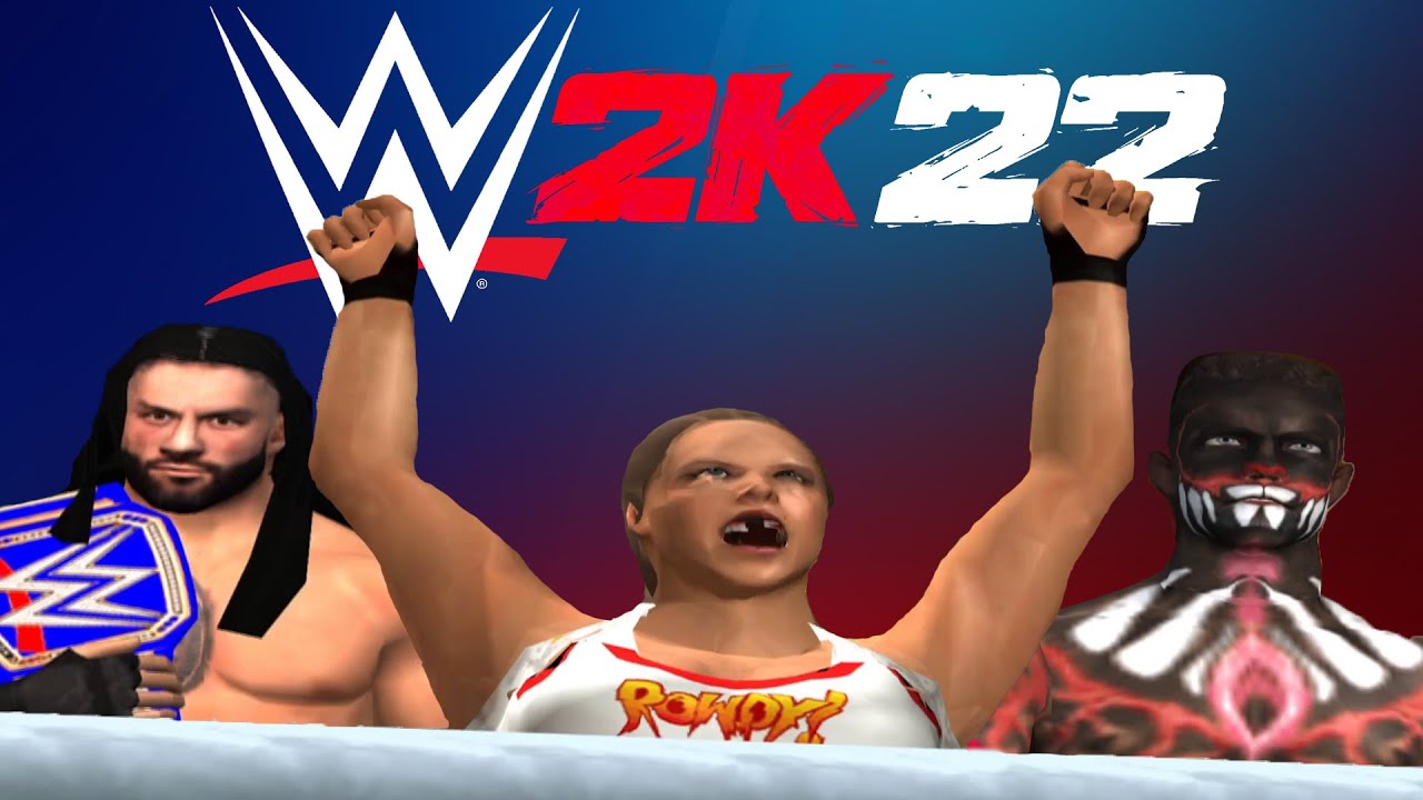 WWE 2K22... But on the PS2?