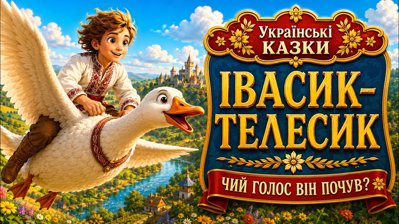 Івасик-Телесик – повчальна українська народна казка (мультфільм) для всієї родини