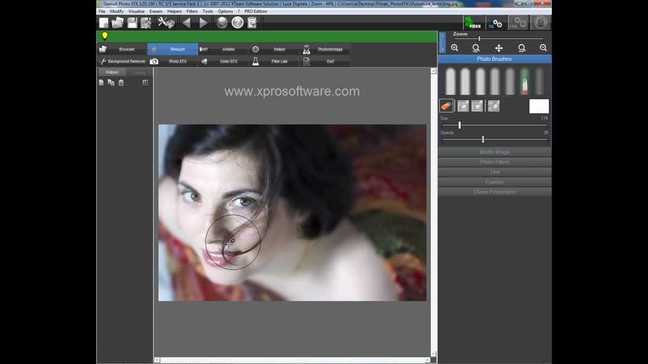 GeniuX Photo EFX 3 - Photo EFX section