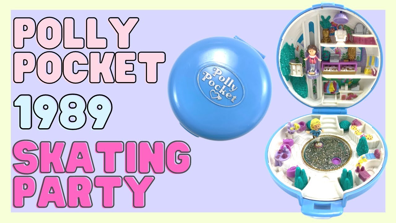 TOY TOUR: 1989 Skating Party | Vintage Polly Pocket Collection