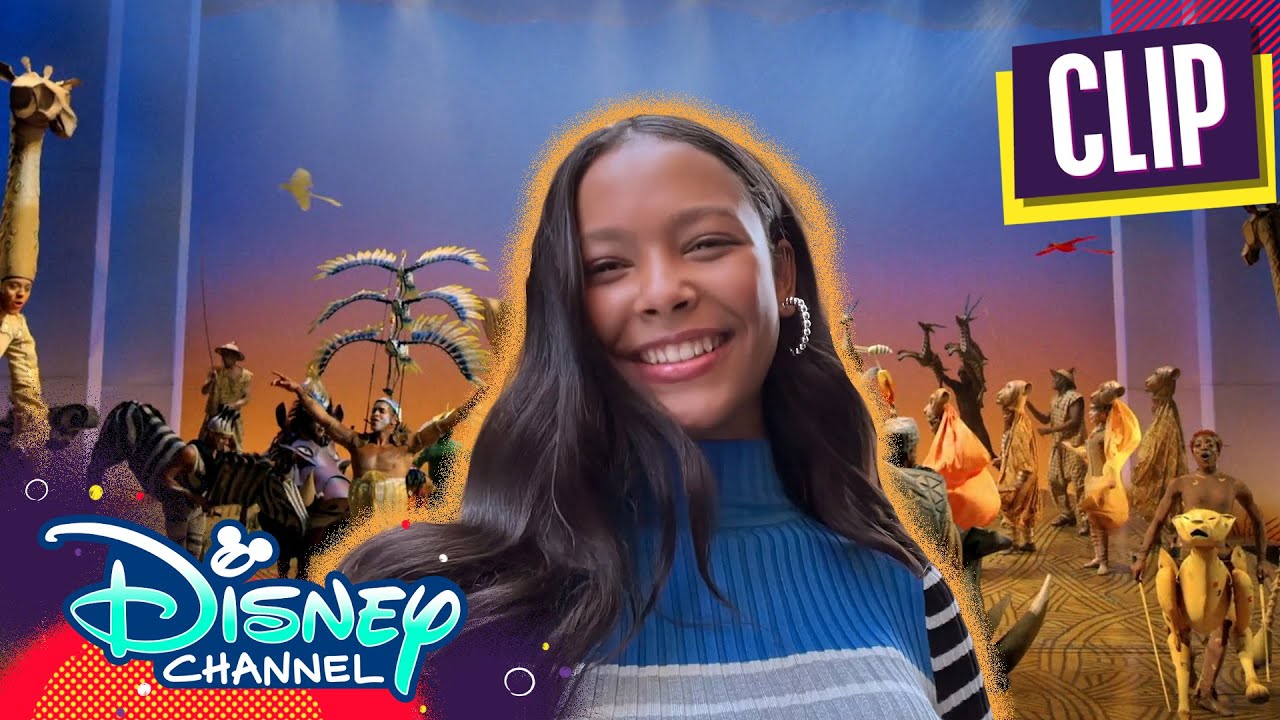 Go Inside The Lion King on Broadway’s 25th Anniversary with Kyliegh Curran | @disneychannelanimation