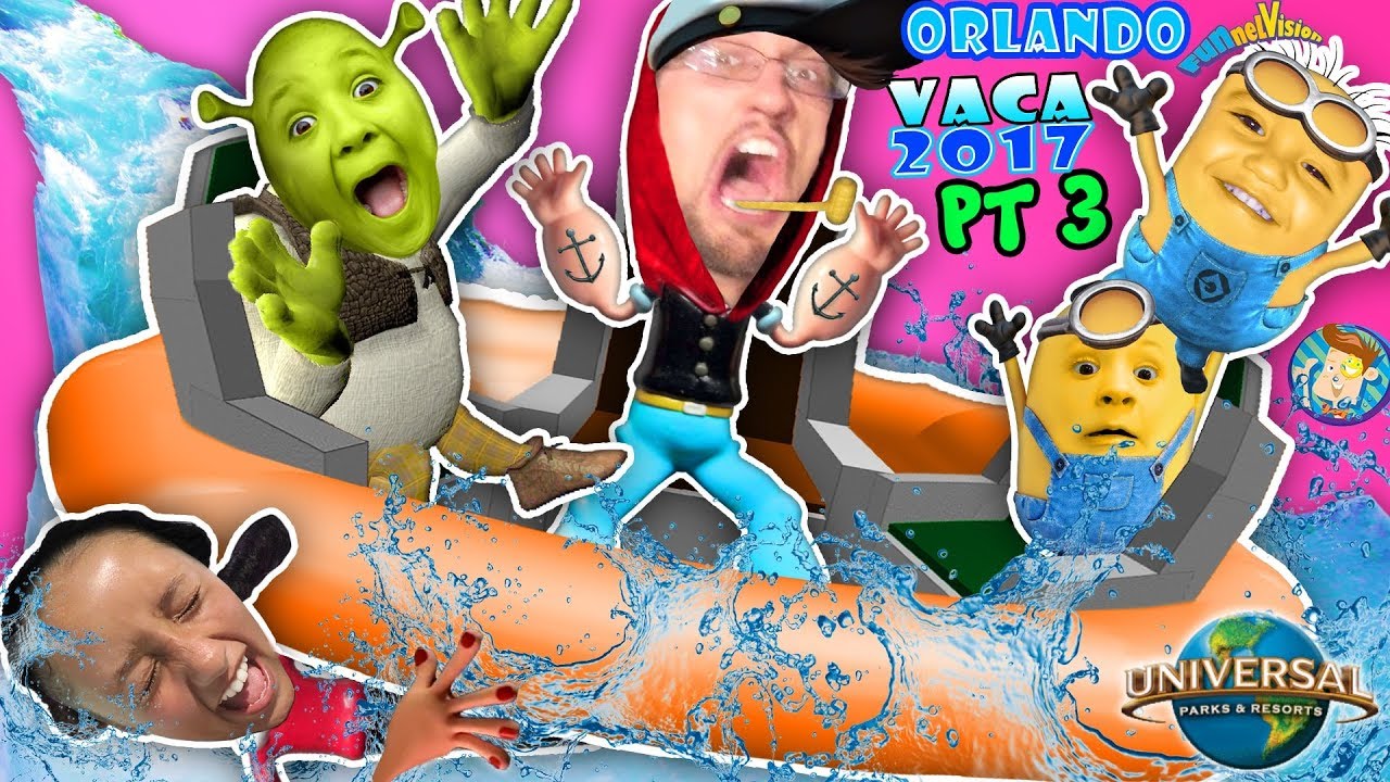 МИНЬОНЫ в Universal Studios Orlando, часть 2, Лето FUNnel, № 3