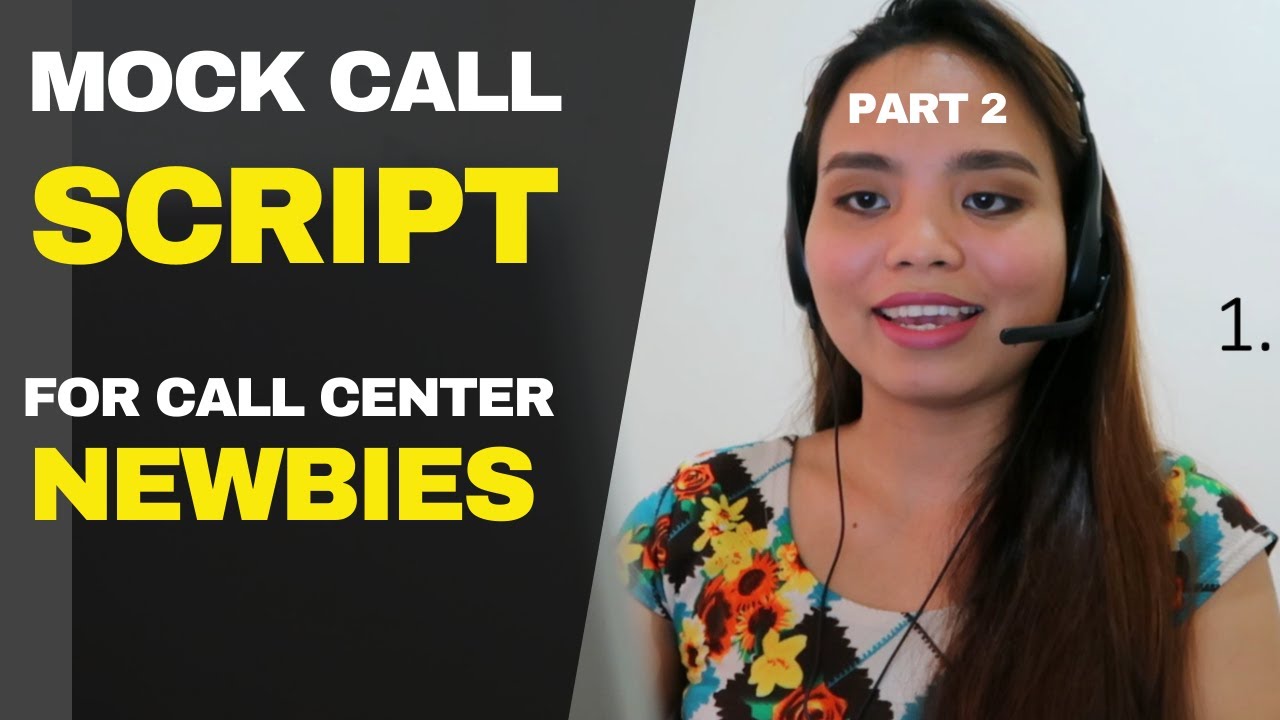 Mock Call Script with Call Flow Guide: Hotel Booking Part 2