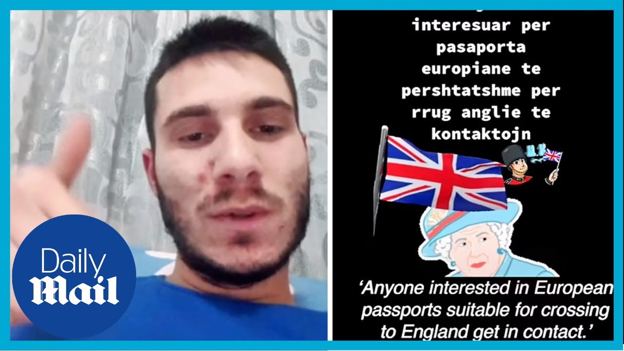 Criminals sell fake UK passports on TikTok for £3,500 | Daily Mail undercover reporter