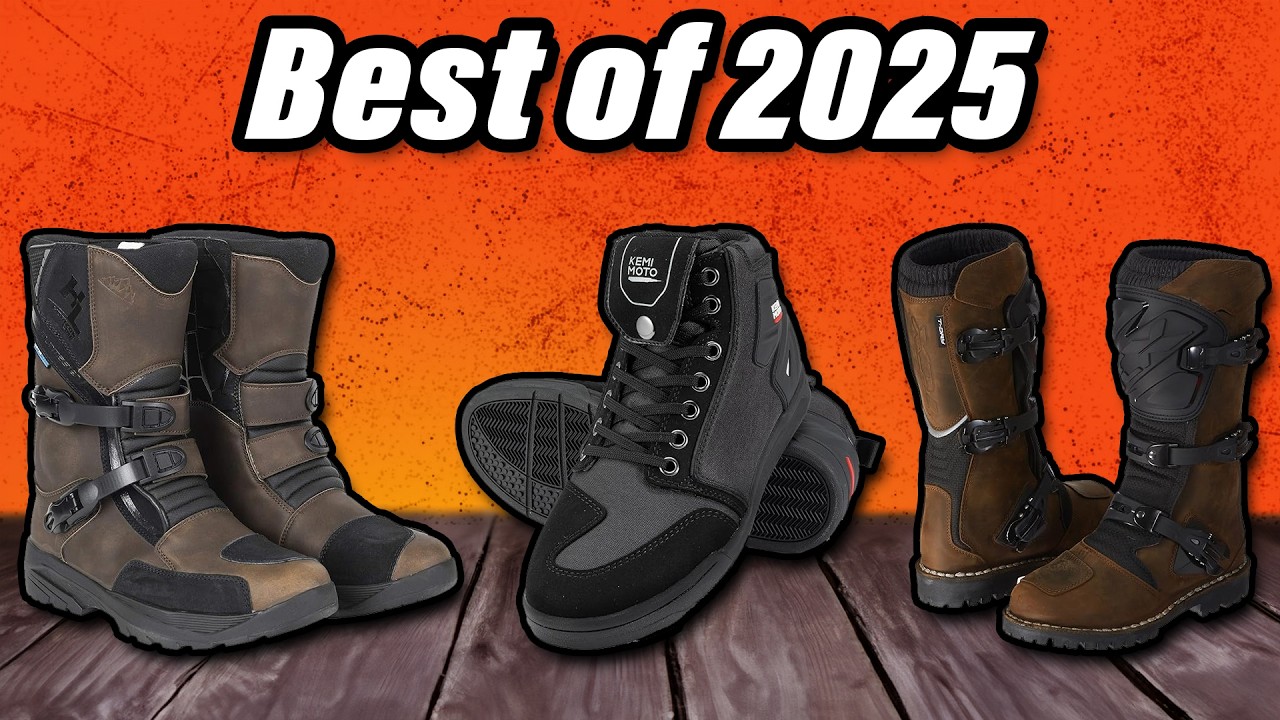 8 Best Motorcycle Boots for 2026 to Keep You Safe and Stylish on Every Ride