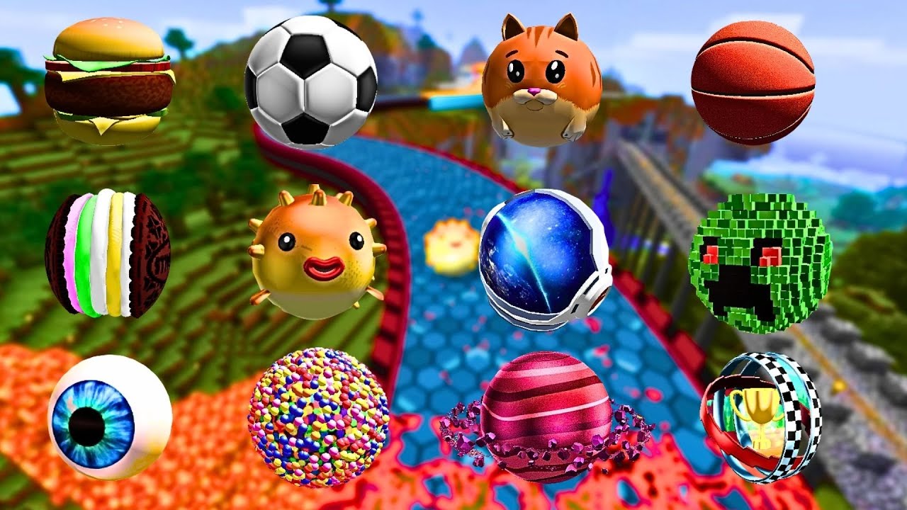 Going Balls: Which ball passed with cheat ? 