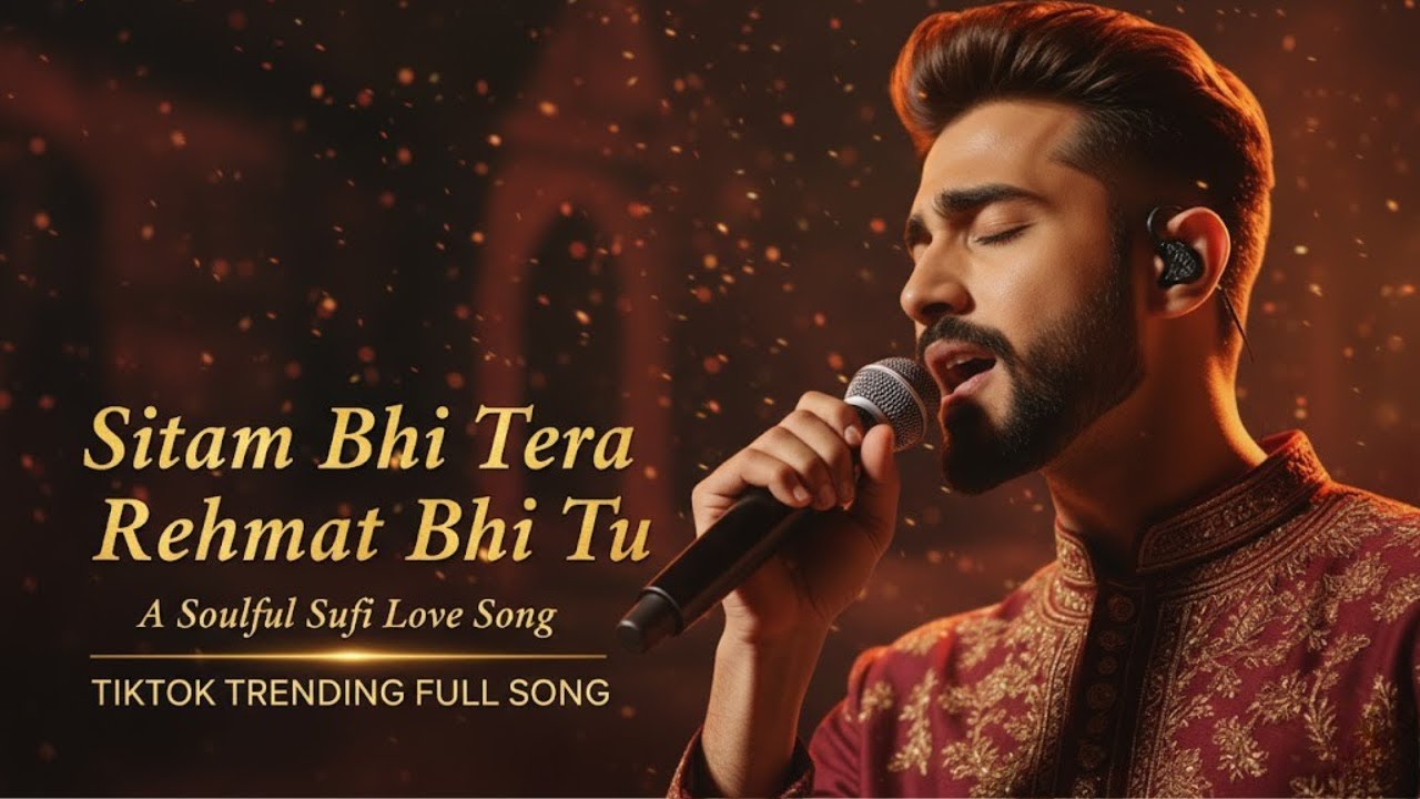 Sitam Bhi Tera Rehmat Bhi Tu | Heart Touching Sufi Song |TikTok Trending|A Soulful Sufi Love Song