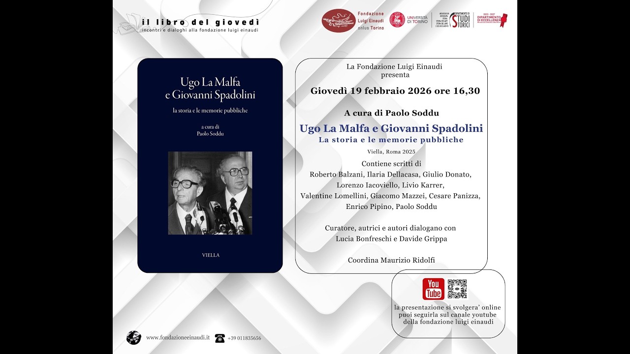 LdG: Ugo La Malfa e Giovanni Spadolini