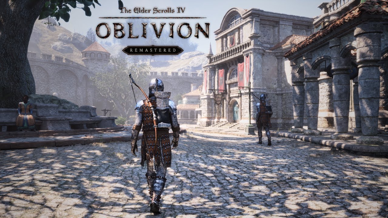 The Elder Scrolls IV: Oblivion Remastered | Relaxing Ambient Walking Journey Visiting All Cities