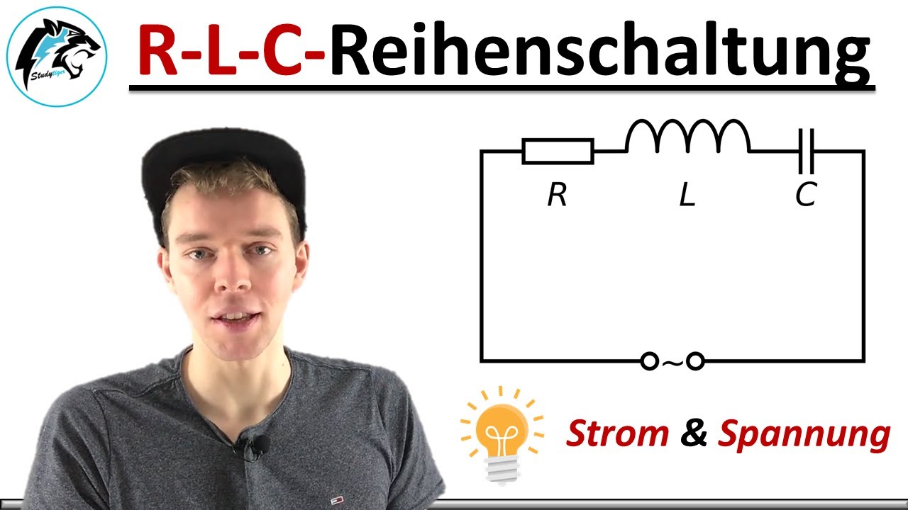 R-L-C-Reihenschaltung berechnen (+Zeigerdiagramm) | Elektrotechnik