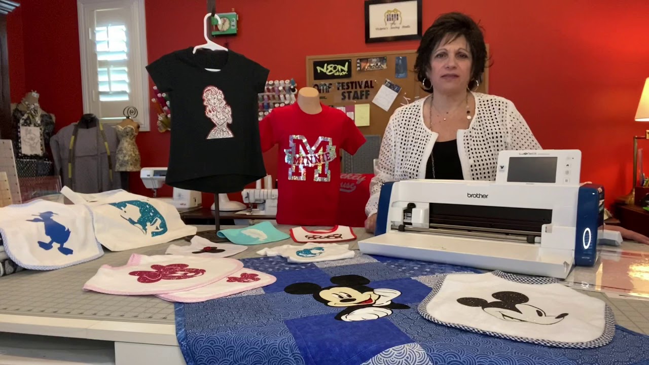 Brother Disney ScanNCut DX Innov-is SDX230D trunkshow of Disney projects