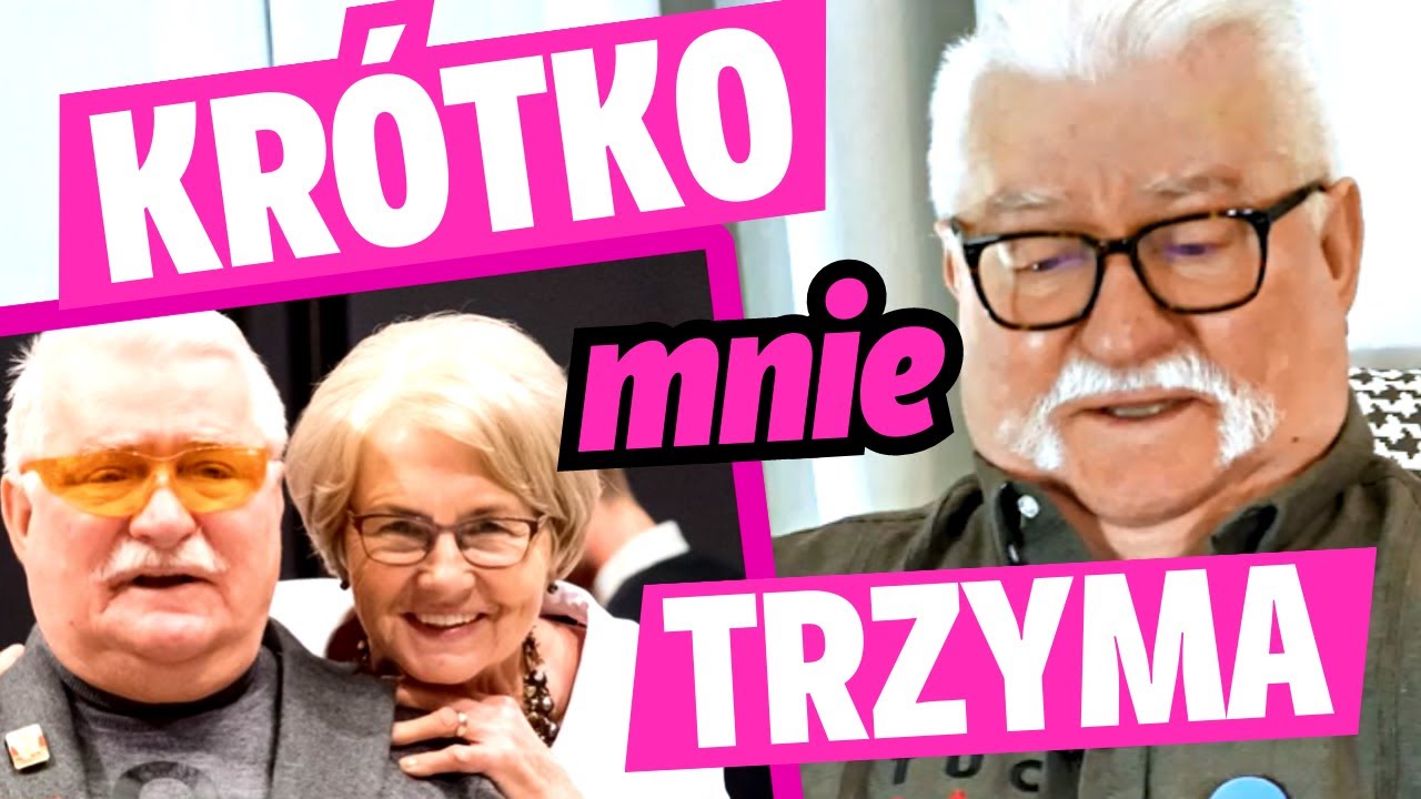 Lech Wałęsa MOCNO o ŻONIE: DANUTA TRZYMA MNIE KRÓTKO!