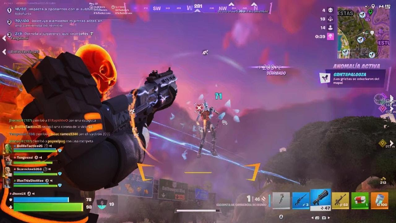 Fortnite Victoria Campal +24 Kills