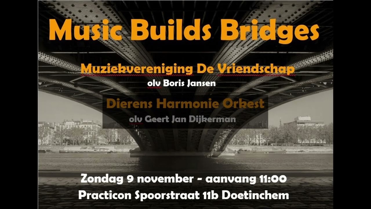 BROKEN-AUDIO Music Builds Bridges - Muziekvereniging De Vriendschap (broken audio)