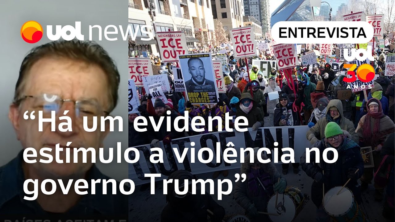 Minneapolis: ICE vem se comportando como uma milícia do Trump, diz cientista político