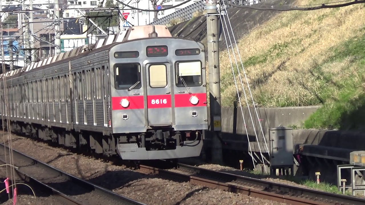 【朝ラッシュ】東急田園都市線　列車走行シーン集　Tokyu Denentoshi Line train driving scene collection