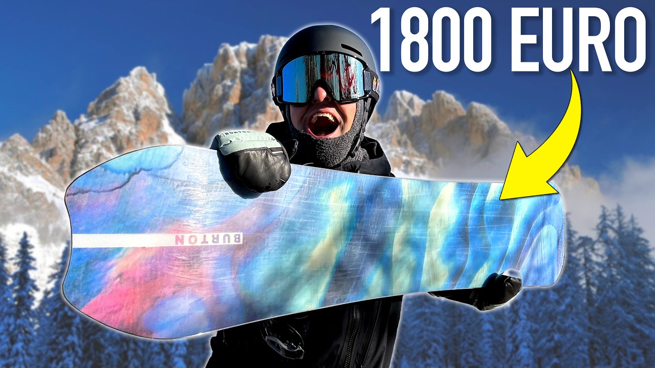 1800 EURO per uno SNOWBOARD? La miglior tavola ALL MOUNTAIN di sempre! 🏂