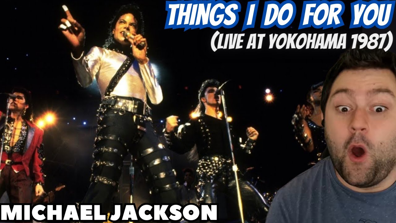 Things I Do For You - Michael Jackson | LIVE AT Yokohama 1987 REACTION